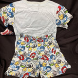 Avengers Kids Pajamas Tshirt w/ Shorts Size 4