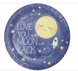 Creative Converting - Moon & Back 9'' Plate 8Ct