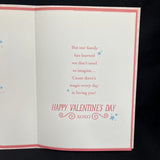 Happy Valentine's Day Daughter Greeting Card w/Envelope