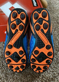 Lotto Spectrum Elite WW Blue/Orange Youth Soccer Clears Sz 10w NEW