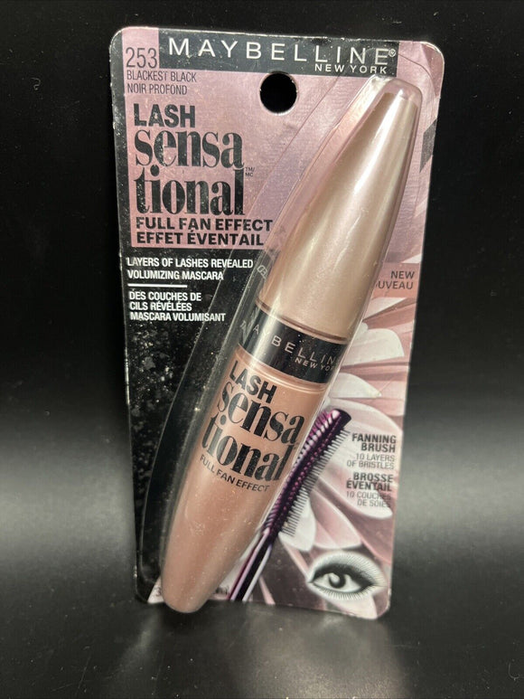 Maybelline Lash Sensational Mascara 253 Blackest Black