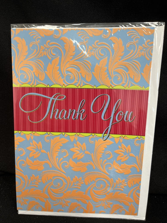 Thank You Greeting Card w/Envelope