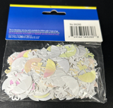 SKD Party By Forum White/Iridescent Umbrella Confetti 0.5oz. Party Supply