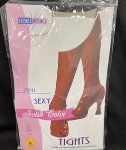 Adult White Tights Rubies Size medium