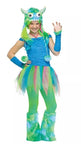 Blue Beastie Costume for Teens Juniors Size 0-9 New by Fun World 122983
