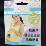 Mom to be Baby Bump Stickers Monthly Scrapbook Photos Pregnant