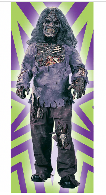 Zombie Complete Child Halloween Costume Large (12-14).