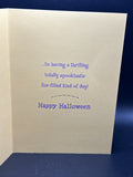 Happy Halloween Godson Greeting Card w/Envelope