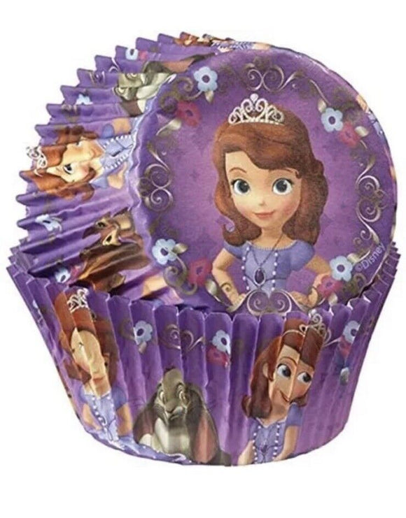 Sofia The First Cupcake Wrapper 50ct Baking Cups