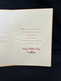 Happy Mother's Day For Sister Greeting Card w/Envelope