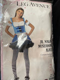 Magic Mushroom Alice Wonderland Fancy Dress Up Halloween Junior Teen Costume