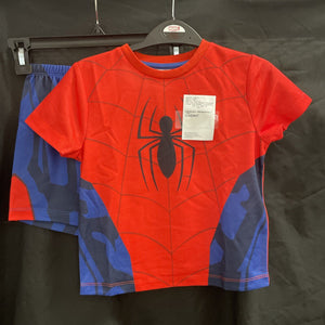 Spider-Man Costume PJs Shirt & Short Set for Kids Size 4