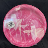 Fabulous 9 Inch Paper Plates 8 Pack Pink Bachelorette Party