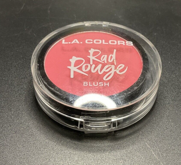 L.A. Colors Rad Rouge Blush w/Applicator Brush & Mirror - Blendable - *AS IF*