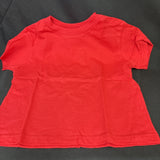 Toddler Size 4 Jersey TShirts Rabbit Skins 3301 Red1