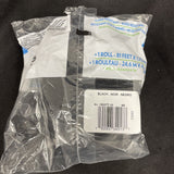 Amscan Paper Crepe Jet Black Streamer - 81 ft - 1 Roll