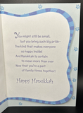 Happy Hanukkah Son Greeting Card w/Envelope