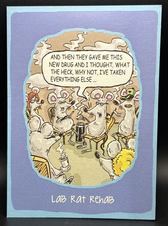 Humor Birthday Greeting Card w/Envelope