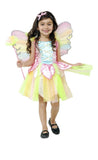 Rainbow Princess Fairy Child Dress Costume Small Size 60