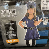Cop Cutie Girl Small (4-6) Child Costume