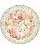 Dazzling Bouquet Bridal Shower Paper Dessert Plates Party Tableware New 8 Count