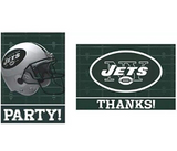 New York Jets NFL Pro Football Sports Banquet Party Invitations & Thank Yous 8ct