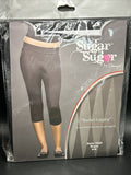 Sugar Sugar by DreamGirl Junior Crop Leggings Black Size S/M 0-5