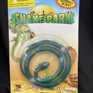 Toy Rubber Green Snake Ages 3+