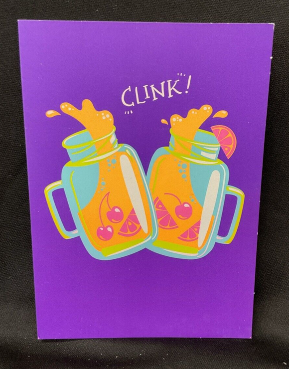 Cheer Up Greeting Card w/Envelope