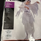 Rubies Ghostly Girl Costume Hooded Dress For Kids Girls Large 10-125