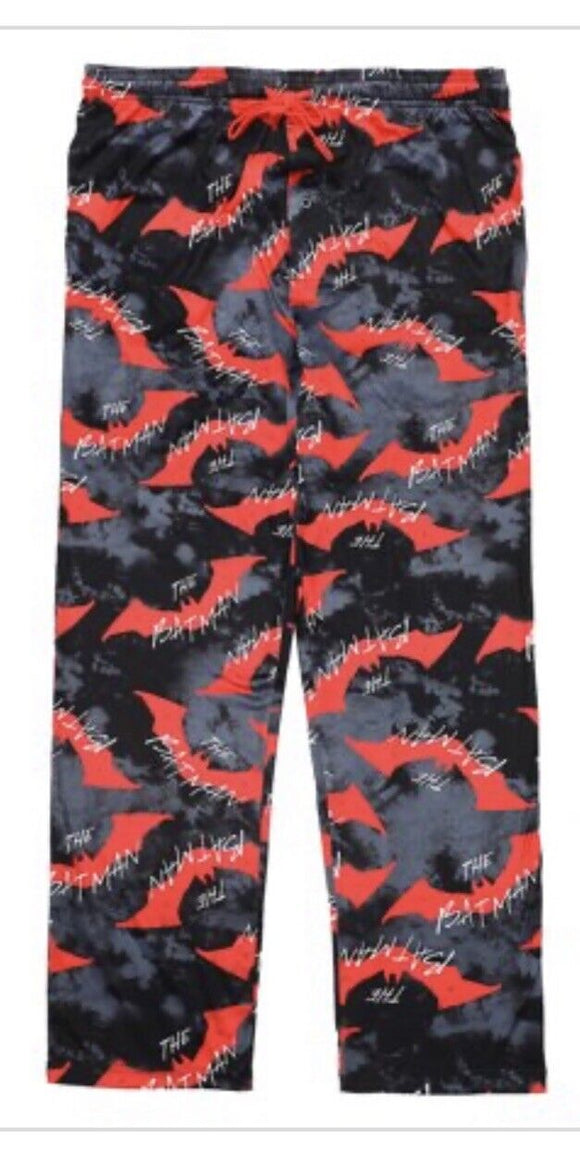 Dc Comics the Batman Movie Men Sleepwear Pajama Pants-Small