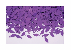 Purple Graduation Caps Confetti SKU Party by Forum