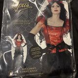 Opus Red Corset Women’s Costume One Size Up To 12 3