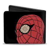 SPIDER-MAN Bi-Fold Wallet - Classic SPIDER-MAN 1977 Black Red White Blue