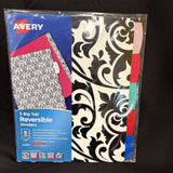 24914 Avery Reversible Fashion Dividers, Stylish Design, 5 Big Tabs0