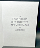 Getting Older Birthday Greeting Card w/Envelope