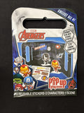 Marvel Avengers Pop Up Play Scene w/12 Stickers New2