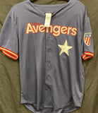 Marvel The Avengers Captain America Rogers Shield Jersey Size S