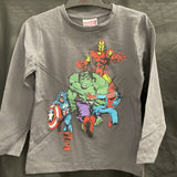 Marvel Heroes Long Sleeve Kids TShirt  AUS Size 6