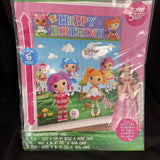 Lalaloopsy Happy Birthday Party Wall Decorating Kit Poster Scene Setter