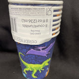 Dino Dig Paper Cups 8Ct