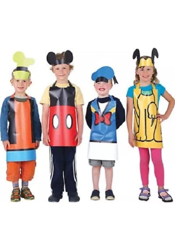 Mickey Mouse Party Wearables Kit 8 Character Headpieces & 8 Wearables