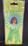 Party Pups Award Ribbon Green