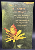 In My Thoughts and Prayers Greeting Card w/Envelope0
