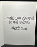 Thank You Greeting Card w/Envelope