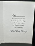 Congratulations Brother on Confirmation Greeting Card w/Envelope