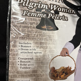 Colonial Pilgrim Womens Full Figured Costume Halloween One Size4