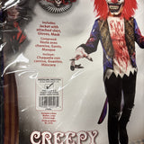 Creepy Clown Child Costume Medium 7-83
