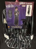 Rubies WEDNESDAY ADDAMS Girls HALLOWEEN COSTUME  S 6/6x4