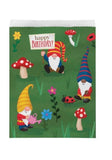 Party Gnomes Happy Birthday Treat Bags Paper 8.75" x 6.5" 8 Pack Party